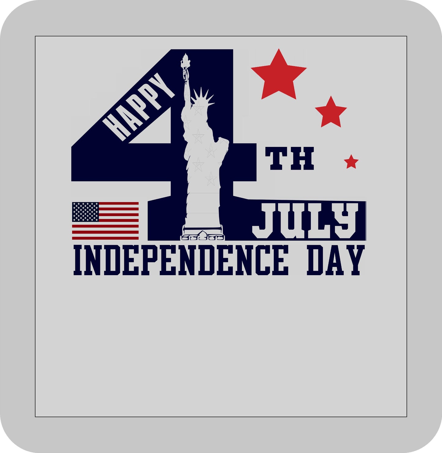 Copy of 4th of July , Happy 4th of July Independence Day -DTF transfer