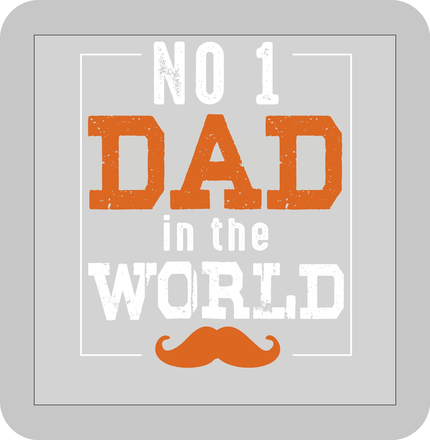 Father's Day, NO. 1 Dad in the World -DTF transfer