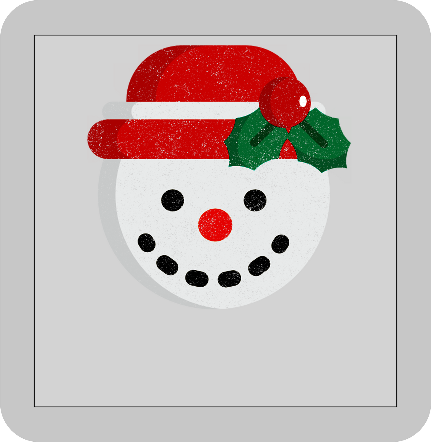 Christmas , Snow lady -DTF transfer