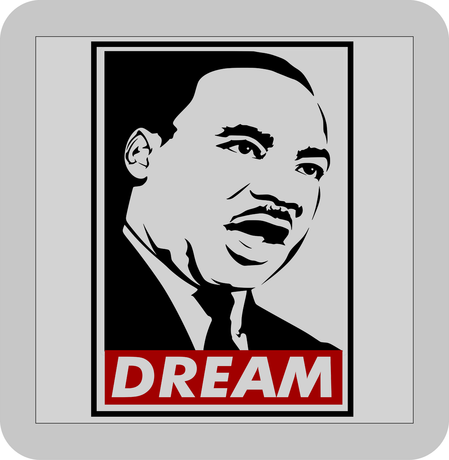 Martin Luther King Jr. , DREAM -DTF transfer