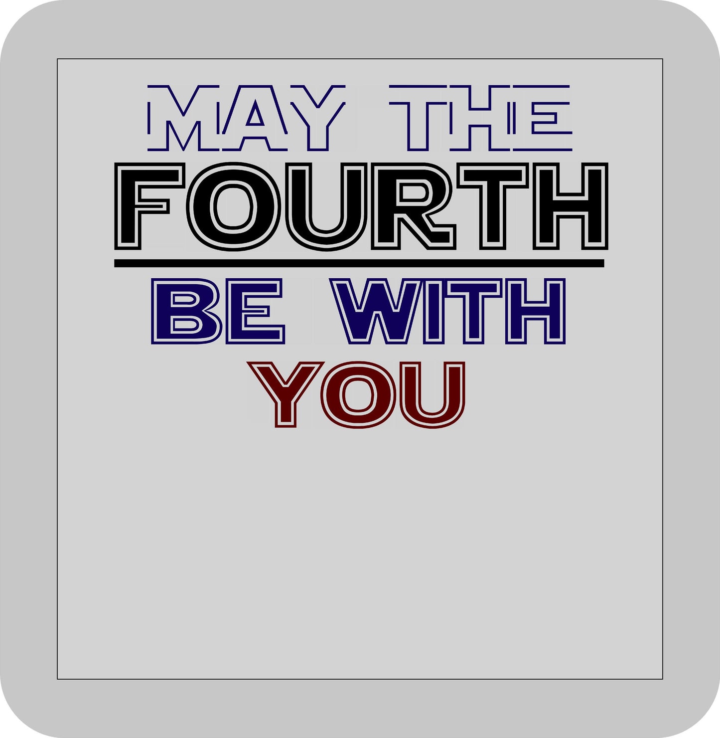 4th of July , May the Fourth be with you -DTF transfer