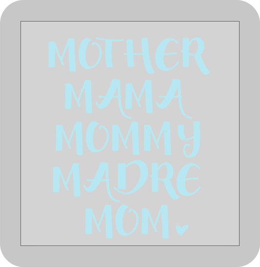 Mother's Day, Mother, Mama, Mommy, Madre, Mom -DTF transfer