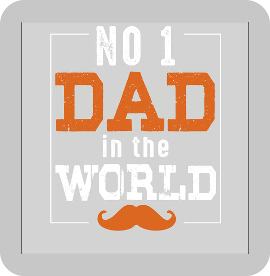 Father's Day, NO. 1 Dad in the World  -DTF transfer