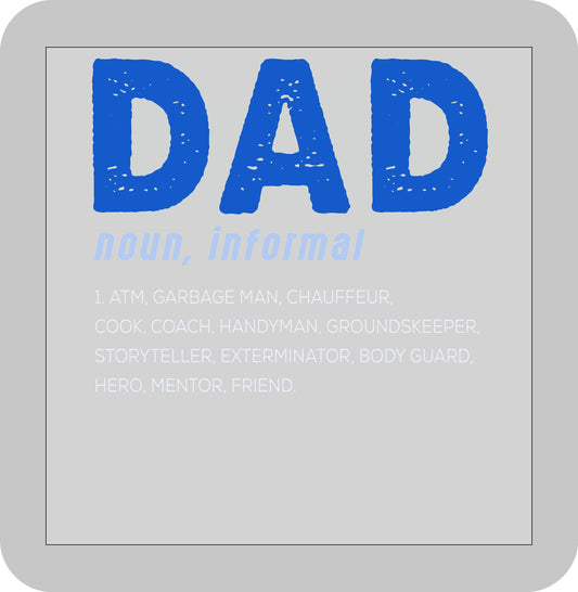 Father's Day, Dad (noun, informal) -DTF transfer