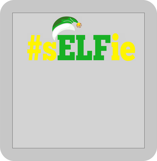 Christmas , #sELFie -DTF transfer